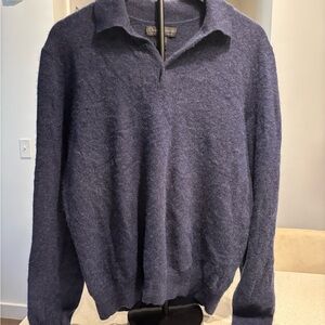 Christian Lacroix | Navy 100% Cashmere Sweater, Men’s Size M